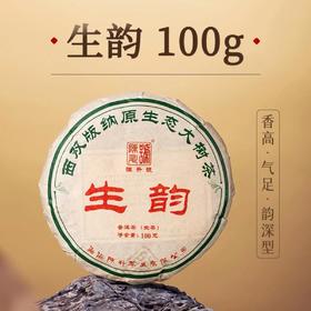 陈升号 2023年生韵100g普洱生茶*5饼一提
