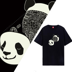 【路上海】原创T恤No.283 组装熊猫