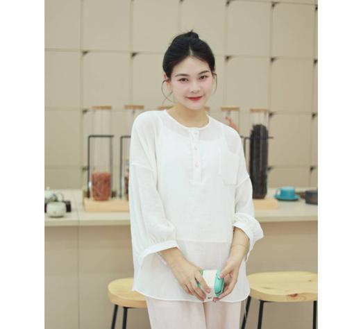 【线上专属】衬衫（23708035-山矾） 商品图0