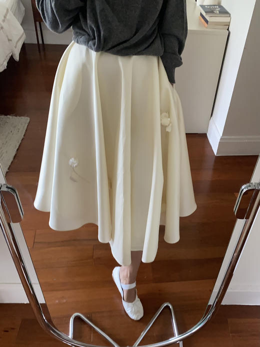 my rose silk wook skirt 商品图3