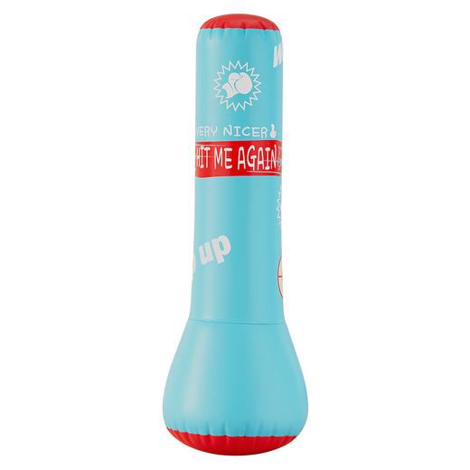 「加厚材质！充气材质」不倒翁拳击训练器材儿童沙袋家用沙包立式成人健身桩充气拳击柱健康训练 商品图4