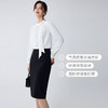 【时尚圆领】罗蒙四季款女式长袖衬衫气质简约大方优雅百搭衬衫女 商品缩略图5
