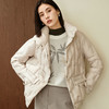 玳莎冬季时尚立领羽绒服女纯色简约压胶直冲保暖外套  DD41301 商品缩略图2