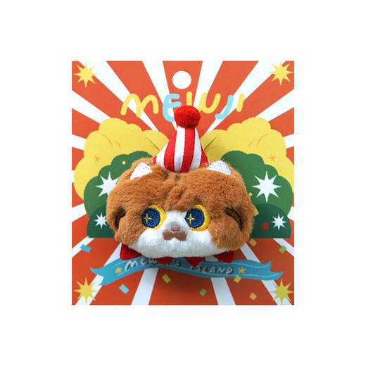 妙吉mewji丨猫咪卷卷胸针 商品图0