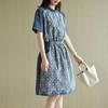 裁缝学苑AX71花边领裙子插肩松紧腰短袖连衣裙纸样女装衣服样板图 商品缩略图1