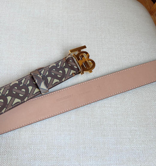 秋冬特惠💰350 Burberrry 巴宝莉 男士腰带 TB专属标识图案 商品图2