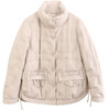 玳莎冬季时尚立领羽绒服女纯色简约压胶直冲保暖外套  DD41301 商品缩略图4