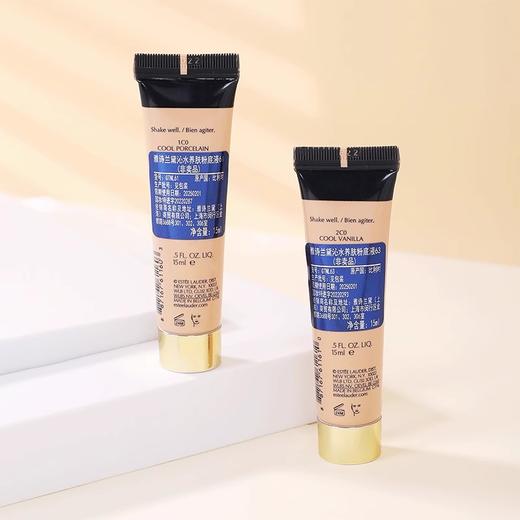 【115元会员福利】雅诗兰黛沁水养肤粉底液15ml/61#（1C0）干皮救星  细腻滋润服帖不黏腻（中小样）  （4.4） 商品图3