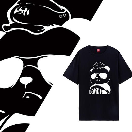【路上海】原创T恤 No.57b 国宝熊猫 商品图0