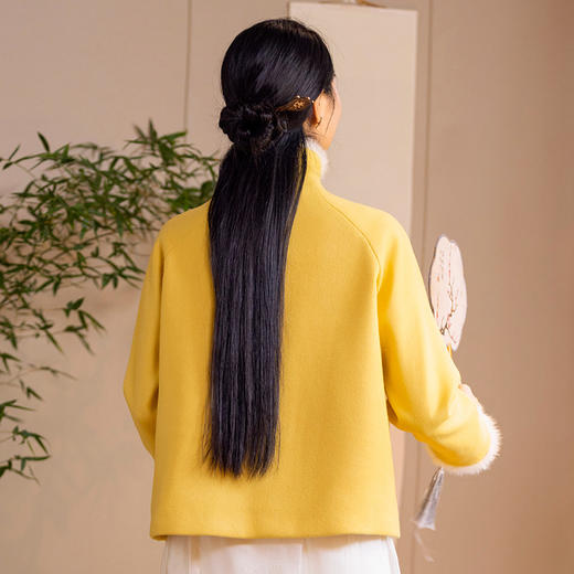 中国风改良款茶服，民族风刺绣宽松短款小外套OG-9490 商品图3