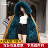 DD-2023新款貉子毛内胆派克服女可拆卸中长款派克服大衣皮外套女冬 商品缩略图5