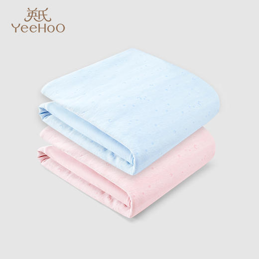 英氏-寝具类（秋）G3星河蓝被枕套装羽蓝F 商品图0