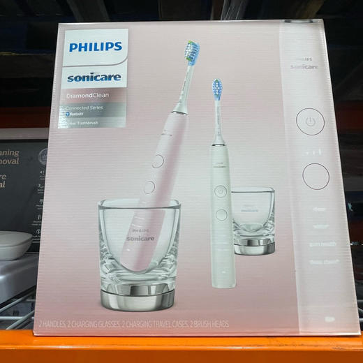 九🈷️折扣特价只要1880元🉐包税包邮到手了🔥强烈推荐这款，Philips HX9913这是飞利浦最高端土豪版牙刷🎈女神千颂伊同款粉色！一套里面两只，粉+白/黑+白 商品图4