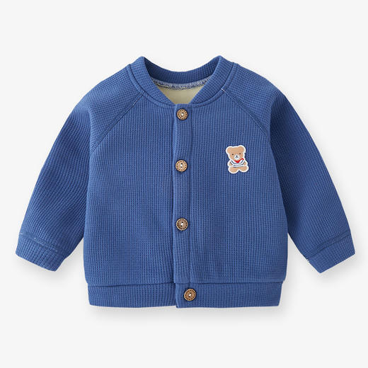 【锁温保暖，呵护更加细致！】婴儿春秋开衫毛衣儿童针织外套打底衫男女宝宝秋冬装洋气外穿衣服lm 商品图6