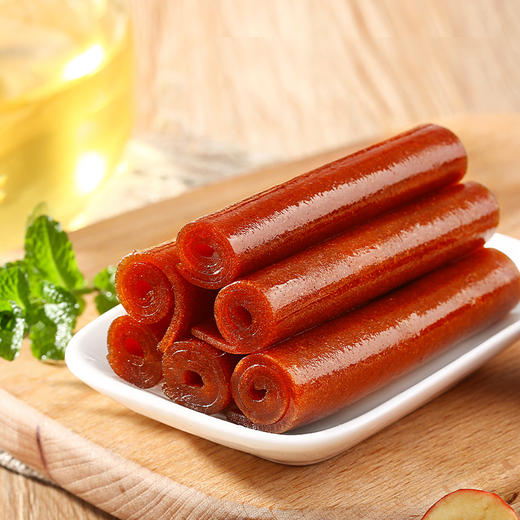 【满299减210】百草味山楂卷228g  鲜果打浆 自然风味 商品图2