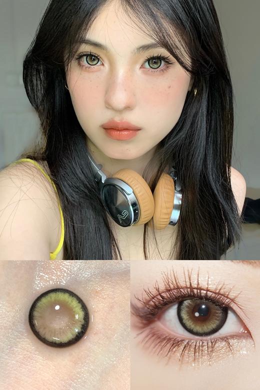 pisircon 美瞳月抛 水葡萄 直径14.2mm着色14.0mm 商品图1