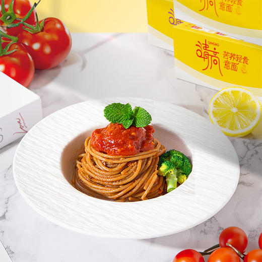 雁门清高苦荞轻食健身儿童速食意面264g意大利面 商品图4