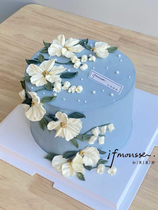 「女士」金秋蓝铃花 刮刀花 商品图1