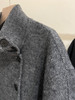 高定立领羊毛大衣 商品缩略图7