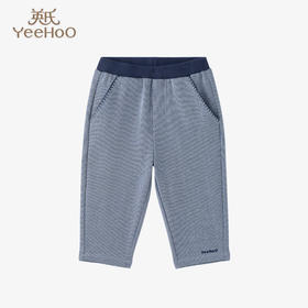 英氏-童衣类（秋）G3英针长裤星光蓝100CM