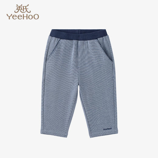 英氏-童衣类（秋）G3英针长裤星光蓝100CM 商品图0