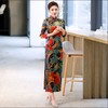 WX-Z01日常时尚改良桑蚕丝旗袍 商品缩略图0
