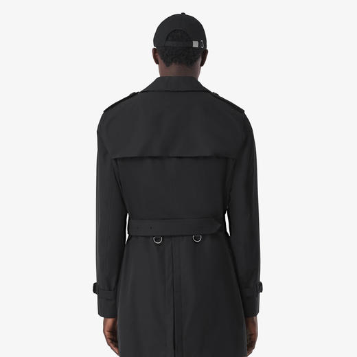 BURBERRY 巴宝莉 男士温布尔顿版型 - 短款 Trench 风衣 黑色 8015237 A1189 商品图2