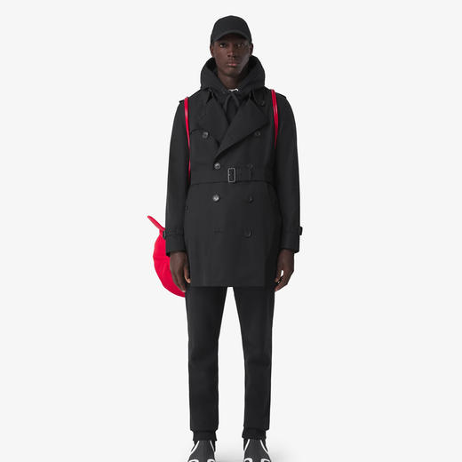 BURBERRY 巴宝莉 男士温布尔顿版型 - 短款 Trench 风衣 黑色 8015237 A1189 商品图3