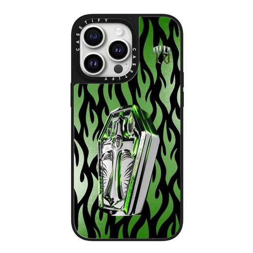 Tyson Yoshi - Coffin in Neon Green MagSafe 兼容镜面手机壳 商品图2