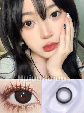 【日抛大直径】GUGUCON-黑牛奶-14.4mm【日抛 0-800度 无525/575】