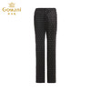 乔万尼秋冬裤子显瘦微喇裤显瘦波点休闲裤ET3F703 商品缩略图4