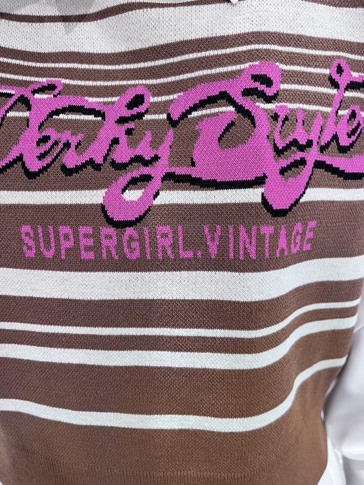 LZ3H02 棠梨褐色  针织马甲 商品图4