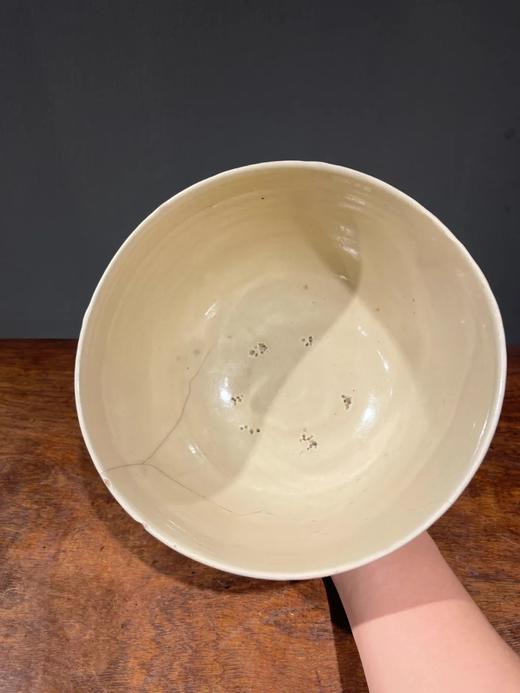 磁州窑白褐双色佛钵式大碗，顺丰包邮 商品图12