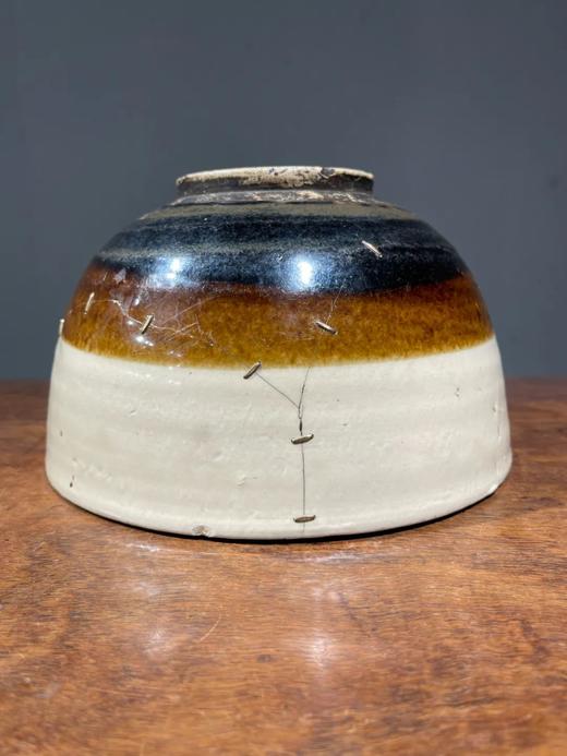 磁州窑白褐双色佛钵式大碗，顺丰包邮 商品图14