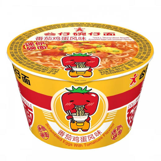 41g迷你公仔面番茄鸡蛋风味 商品图0