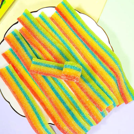 珍宝珠酸条糖缤纷果味糖条 商品图1