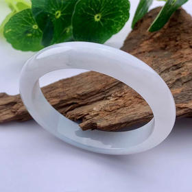 派瑞翡翠 翡翠手镯 糯种 飘花