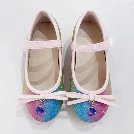 PureShare蝴蝶结水钻扣爱心跟单鞋 商品图3