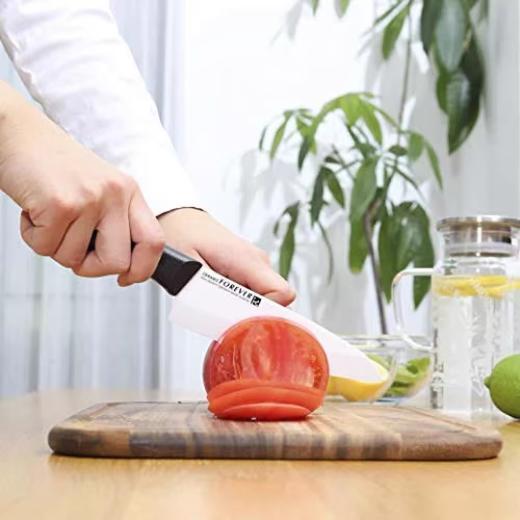 日本原装进口FOREVER陶瓷暗纹刀具厨房专用水果刀家用料理工具刀 商品图3