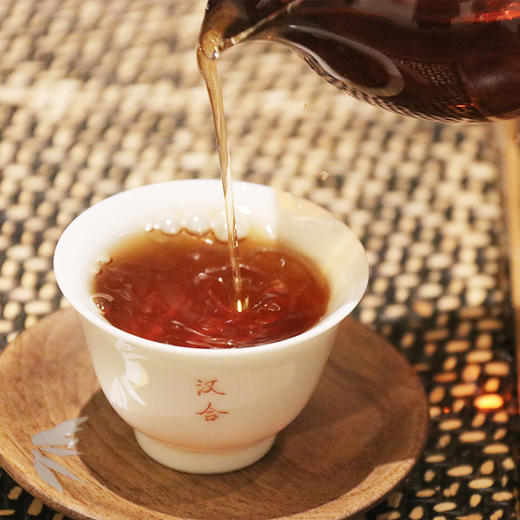 汉合财富人生<岁月成金>普洱茶经典熟茶 2018年原料 商品图2