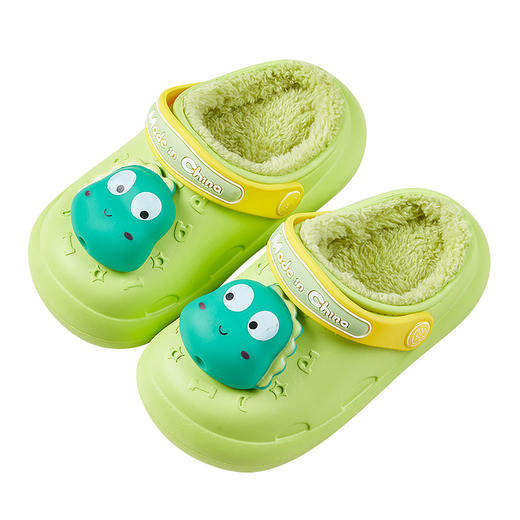 【儿童加厚棉拖鞋】秋冬儿童卡通柔软外穿拖鞋 轻便防水可爱男女童儿童棉拖鞋（可拆洗） 商品图4