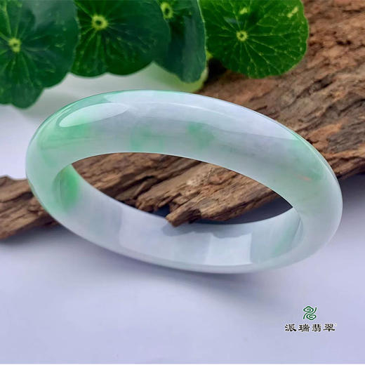 派瑞翡翠 翡翠挂件 糯种 飘花 商品图3