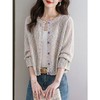 CC-XFY1112早秋季镂空薄款针织外套女短款秋装2023新款外搭毛衣开衫春秋宽松 商品缩略图5
