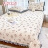 【可水洗可机洗 给予你四季贴心陪伴】秋冬夹棉牛奶绒床盖三件套卡通加厚水晶绒床盖绗缝盖毯 商品缩略图5
