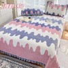 【可水洗可机洗 给予你四季贴心陪伴】秋冬夹棉牛奶绒床盖三件套卡通加厚水晶绒床盖绗缝盖毯 商品缩略图8