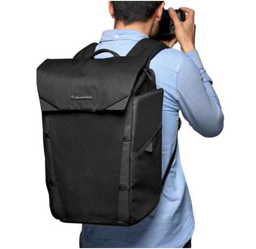 曼富图（Manfrotto）双侧开启双肩包 芝加哥系列 MB CH-BP-50 摄影/旅行/通勤双肩包 商品图6