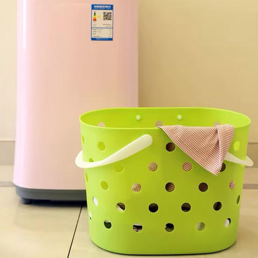 日本进口FUDOGIKEN脏衣篮洗澡筐浴篮洗衣篮子多用收纳篮 商品图4