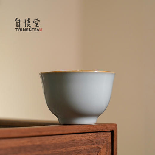 自慢堂 望月杯 陶瓷茶杯高档个人专用功夫茶杯品茗杯 商品图1