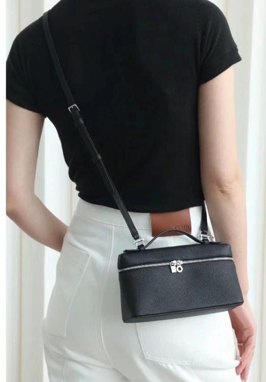 开口笑 全手工原版皮 自然甩工艺 LP 饭盒包 商品图1