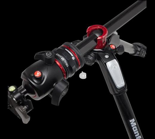 曼富图MK055CXPRO4BHQR  055系列碳纤维四节球型云台灵动快装套 商品图5